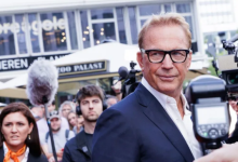 Kevin Costner Celebrates New Western Film in Berlin