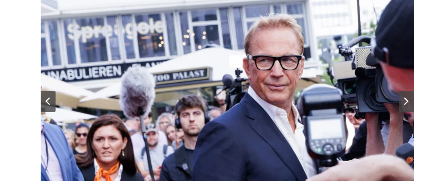 Kevin Costner Celebrates New Western Film in Berlin